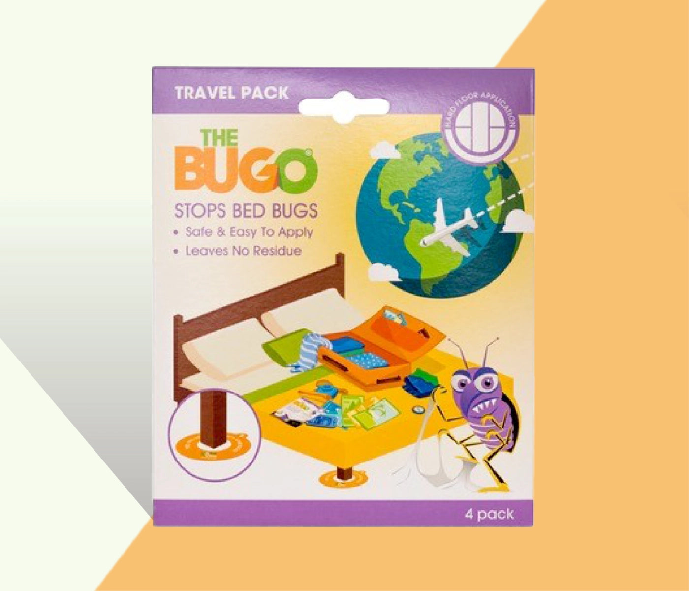 The Bugo - Travel Pack Hard Floor (4 Pack)