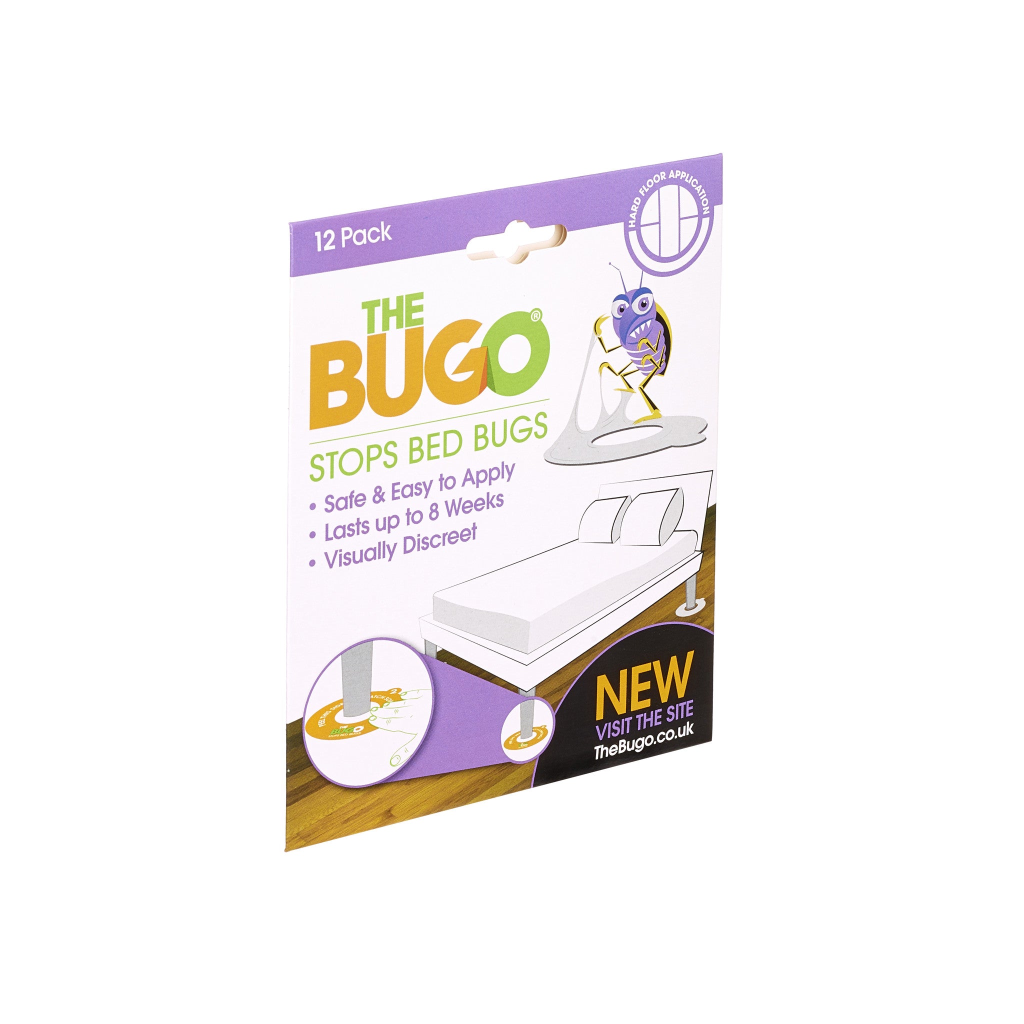 The Bugo - Stop Bed Bugs - Pack of 12 allthingssticky