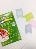 Foam Pads 828 white double sided pads (5mm x 5mm x 3mm) - create 3D effects