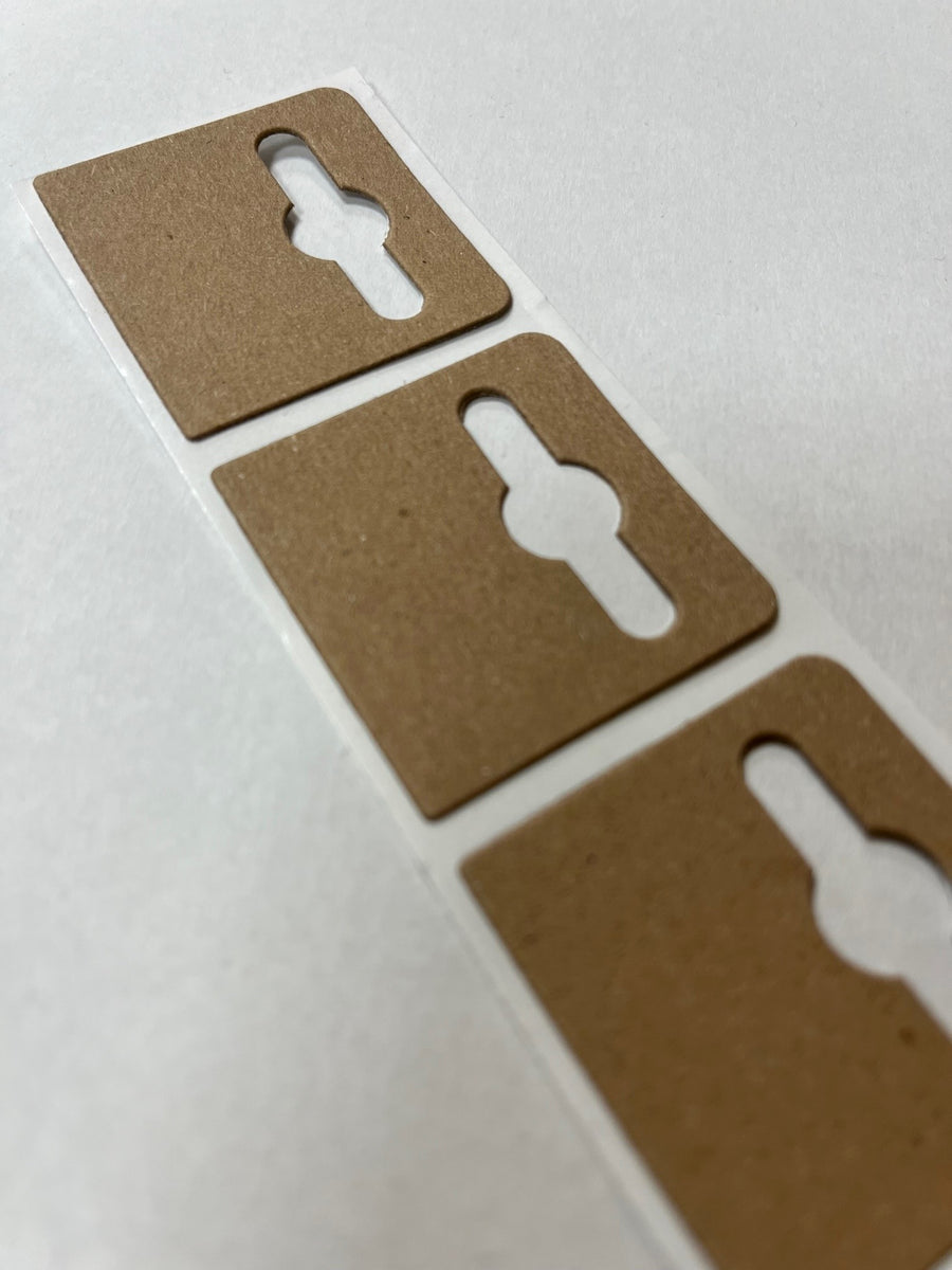 Euro Hooks Self Adhesive Brown Hang Tabs Allthingssticky