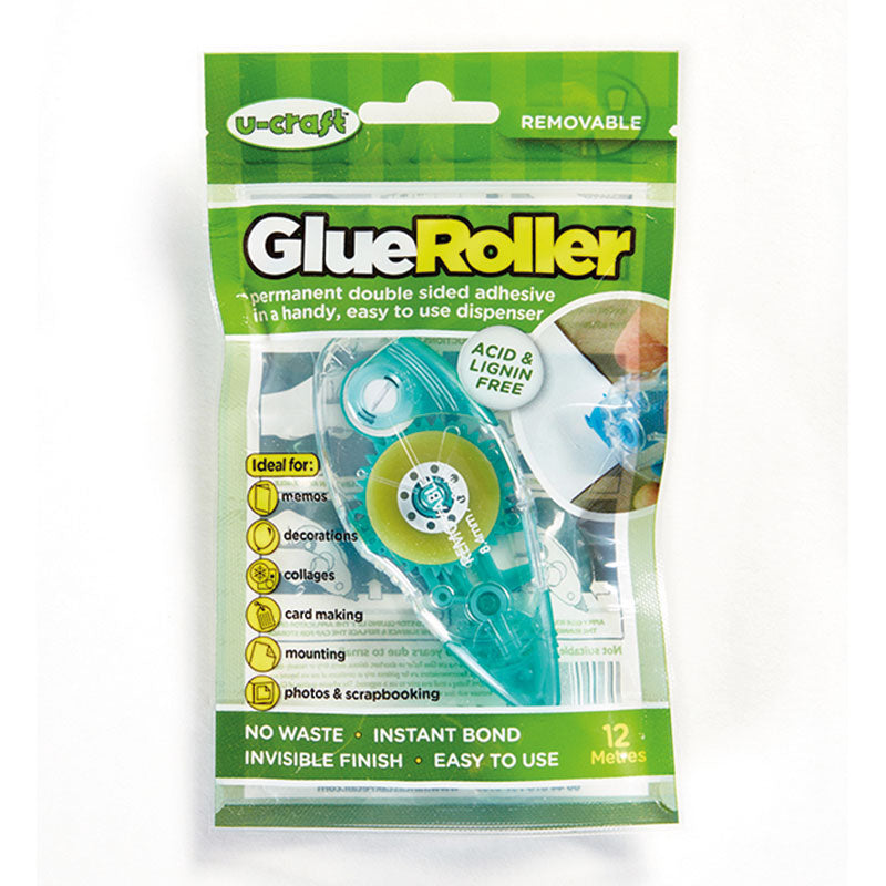 Glue Roller - Removable Adhesive (12m) - an alternative to Double