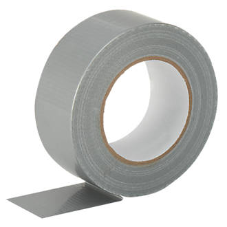 Silver Cloth Tape / Gaffa Tape - 72mm x 50m