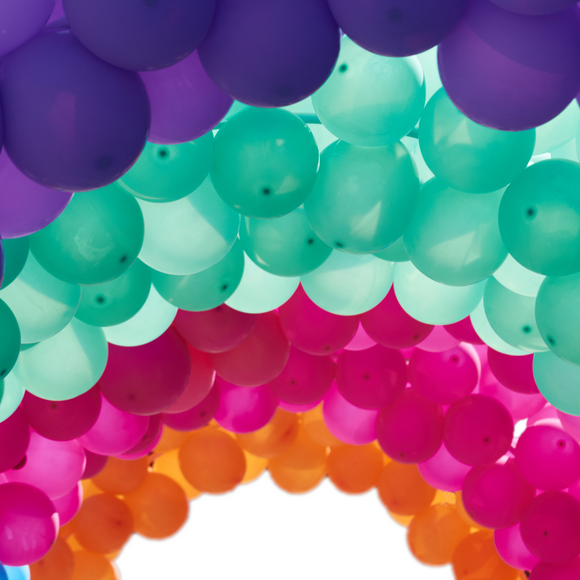 How to create the perfect balloon arch for your party with glue dots