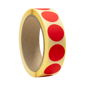Coloured Discs (Color Coding Labels) 25mm 250 per roll