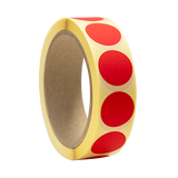 Coloured Discs (Color Coding Labels) 25mm 500 per roll