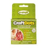 Craft Dots  - 200 x Permanent Glue Dots on a roll (10mm diameter)