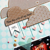 Scrapbook Glue Dots - 96 x thin, permanent dots on perforated sheets