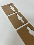 Euro Hooks - Self Adhesive Brown Hang Tabs