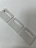 Hang Tabs - Self Adhesive White Delta Hooks