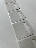 Hang Tabs - Self Adhesive White Metro Hooks