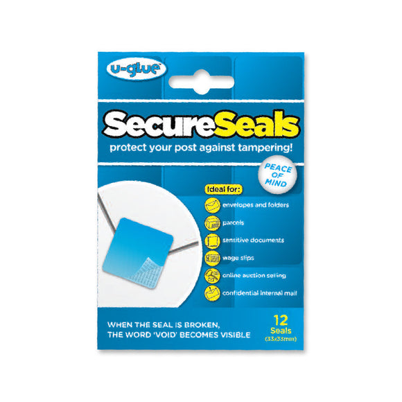 Secure Seals - displays 'VOID' when seal is broken allthingssticky fantastak