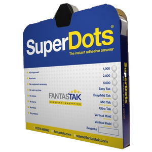 SuperDots LARGE Glue Dots (15mm) - 2000 dot roll