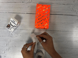 U-Wrap - Clear 25mm Sticky Discs - 250 Disc Pack